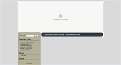 Desktop Screenshot of cbccross.net